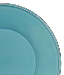 Keramický talíř Constance Turquoise 28,5 cm