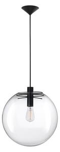 Nova Luce Závěsné svítidlo OVVIO čiré sklo, 30cm, E27 1x12W
