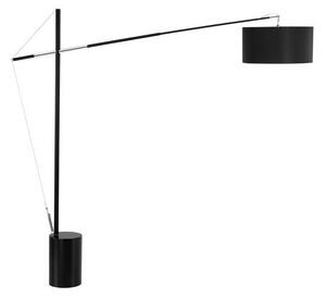 Nova Luce Stojací lampa TRACCIA, stínidlo nastavitelné E27 1x12 W Barva: Černá