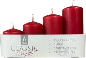 Bartek candles Adventní svíčky bordo