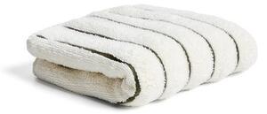Zelený/béžový froté bavlněný ručník 30x50 cm Dorane – Kave Home