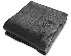 Homeville deka mikroplyš černá - 220x200 cm