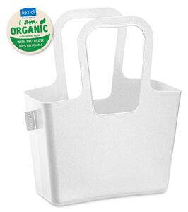 TASCHELINO plážová taška, zásobník, stojan na časopisy a noviny a na hračky Organic bílá KOZIOL (barva-organic bílá)