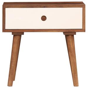 Noční stolek - masivní sheeshamové dřevo | 45x30x45 cm