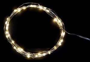 Světelný LED drátek s 20ti žárovkami