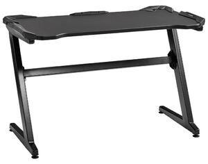 PSACÍ STŮL, černá, 120/57-66/75,5-78 cm Carryhome - Psací stoly