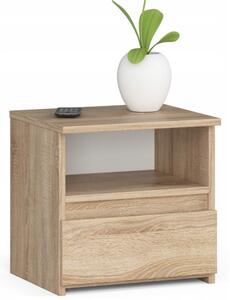 Noční stolek CL1 40 cm 1 šuplík - dub sonoma