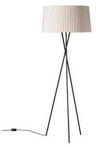 Stojací Lampa Santa & Cole, stmívatelné, Černá, Obývací pokoj, Kov
