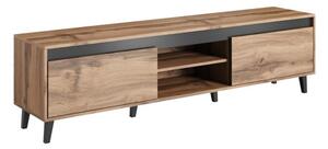 HALMAR TV stolek NORD 2 170 cm dub wotan/antracitový