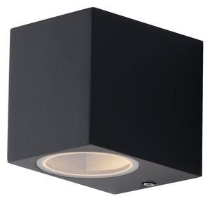 FAN I-QUBO-AP1 ANT Venkovní nástěnné svítidlo Qubo antracitové, 1xGU10, IP54, 9,3 x 8 x 6,7 cm - FANEUROPE