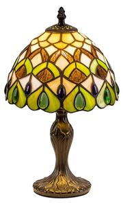 Brilagi - Tiffany vitrážová stolní lampa MARGARET 1xE14/40W/230V