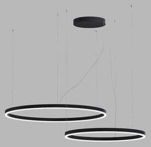Led2 Závěsné LED svítidlo CIRCLE SET 2 Barva: Černá, Stmívání: TRIAC