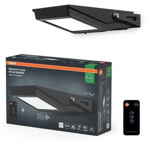 Solární Reflektor ENDURA® FLOOD Solar Sensor 10W, Studená Bílá s dálkovým ovládáním