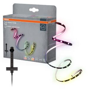 LED pásek flexibilní Audio, TV Voice Receiver 2M RGB Color Sensor USB
