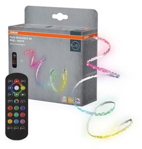 LED pásek flexibilní Ohýbatelný 3M RGB, RGB/Teplá Bílá