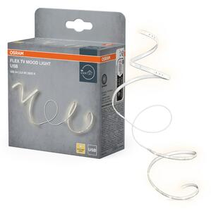 LED pásek, TV Mood Light 1.5m, Teplá Bílá USB