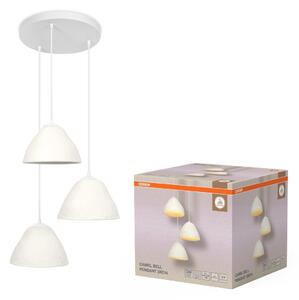 Závěsné svítidlo Decor Camel Bell 3xE14, Bílé