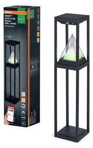 Chytrý solární sloupek ALPS 70cm RGB+Teplá Bílá IP44