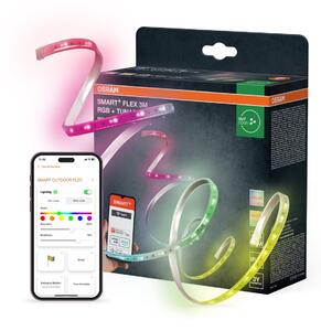 Chytrý Wifi Venkovní flexibilní IP44 3m RGB+Laditelná Bílá