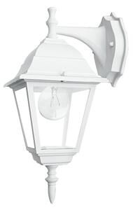 FAN LANT-ROMA/AP1B BCO Venkovní nástěnné svítidlo DOWN ROMA bílá, 1xE27, IP44, 19,5 x 35 x 14,6 cm - FANEUROPE