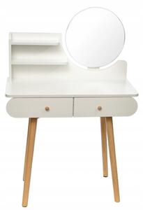 Toaletní stolek SCANDI bílá | CM-891920