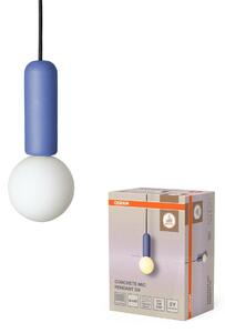 Betonové závěsné svítidlo Concrete Mic, 1x G9, Modré