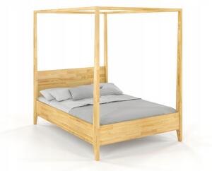 Dvojlůžko dřevěné Dsi-Meble 160x200 borovice