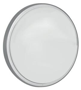 FAN LED-EVER-XL-MW SIL Venkovní nástěnné a stropní svítidlo LED EVER stříbrná, polykarbonát, 28 W, 3750 lm, 4000 K, se senzorem, IP65, 30 x 7,8 cm - FANEUROPE