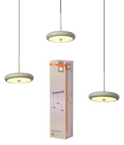 Lineární závěsné svítidlo Yoyo (3 svítidla), 18W, Teplá bílá, Béžové