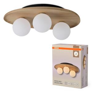 Stropní svítidlo Wood Nest, 1x G9, Hnědé