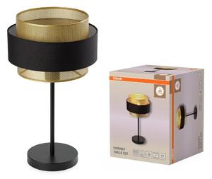 Stolní lampa Hornet, 1x E27, Černá