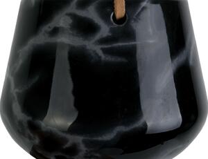 Závěsný květináč Skittle mramorový S černý Present Time (Barva- černá mramorová)