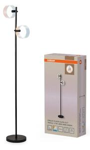 Stojací lampa Circle, 17W, Nastavitelná bílá (ClickCCT), Černá
