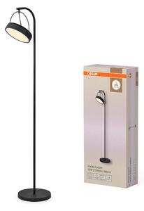 Stojací lampa Puck, 12W, Teplá bílá, Černá