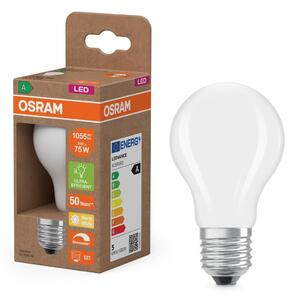 LED žárovka Classic A 75 Filament DIM, Třída A, 5W, Teplá bílá, Matná, E27