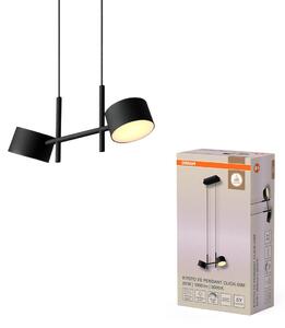 Závěsné svítidlo Kyoto (2 svítidla), 20W, Teplá bílá, Click stmívatelné, Černé