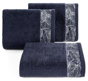 BAVLNĚNÝ RUČNÍK AGIS 50X90 CM TMAVĚMODRÁ