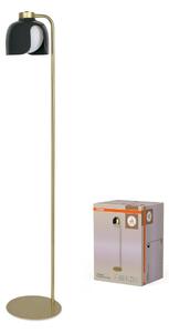 Stojací lampa Corolle, 1x E27, Černá