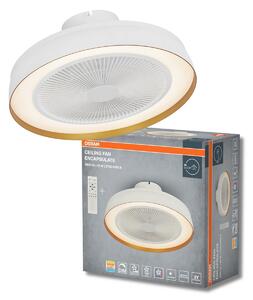 Stropní ventilátor se světlem Fan Compact 480mm, 49W, Bílý