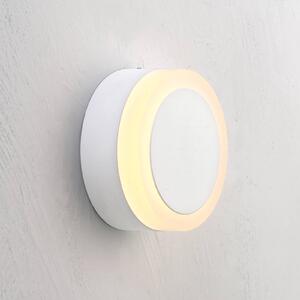 BOPP Bopp LED stropní svítidlo One, bílé, Ø 9 cm, kov, stmívatelný, Bílá / opál, Obývací pokoj / jídelna, Hliník, Moderní