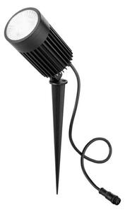 FAN LED-TARGET-30-24V Venkovní reflektor LED TARGET DC24 V černá hliník 30 W 468 lm RGBW IP67 7,8x12,3 cm - FANEUROPE