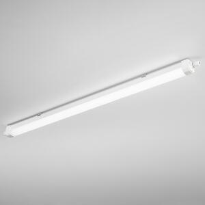 FAN LED-RUBIS-SENS Vlhkotěsná stropní LED svítidlo Rubis (bílé, se senzorem) 36 W, 4900 lm, CCT 3000 / 4000 / 6500 K, IP65, 1200 x 58 x 62 mm - FANEUROPE