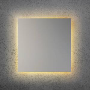 Escale LED nástěnné světlo BLADE Q, matná stříbrná, 44 x cm, kovové stmívatelné, stmívatelný, Hliník / šedá / zinek, Obývací pokoj / jídelna, Hliník, Moderní