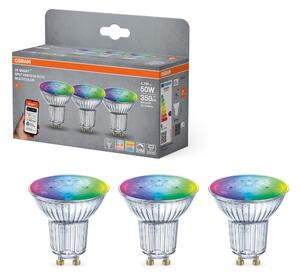 Smart LED reflektor SMART+ MATTER Multicolor PAR16 50, 4.7W, GU10, Triple Pack