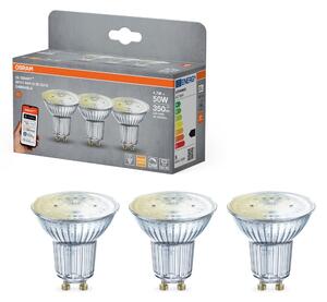 Smart LED reflektor SMART+ MATTER Dimmable PAR16 50, 4.7W, GU10, Triple Pack