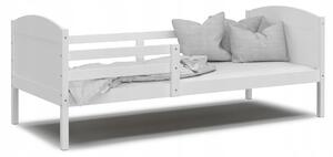 Tradiční postel AJKmeble 90 x 200 cm bílá