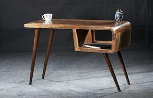 RETRO psací stůl staré lakované dřevo