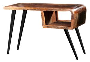 RETRO psací stůl staré lakované dřevo