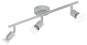 FAN SPOT-COOPER-3 Spotové svítidlo SPOT LED COOPER stříbrná 3xGU10 LED 5 W 400 LM 2700 K 48x8,5x14 cm - FANEUROPE