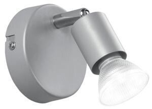 FAN SPOT-COOPER-1 Spotové svítidlo SPOT LED COOPER stříbrná 1xGU10 LED 5 W 400 LM 2700 K 11x4,5x8,5 cm - FANEUROPE